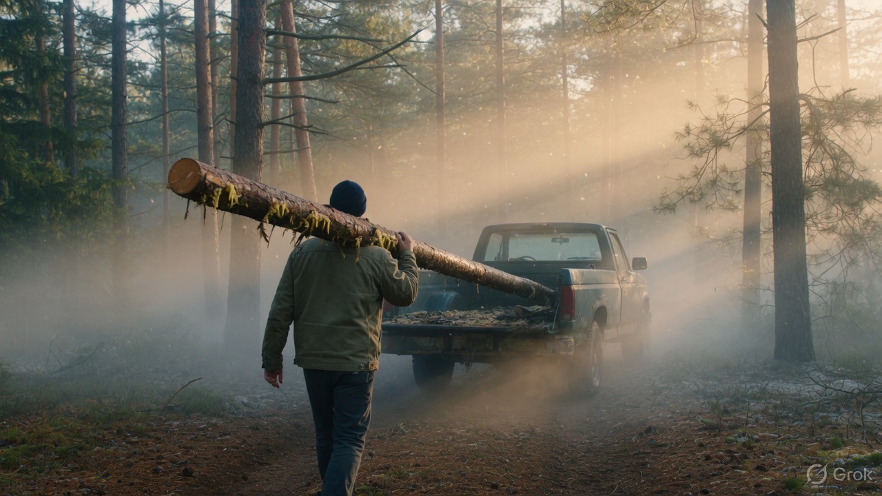 Paleto logger at first light